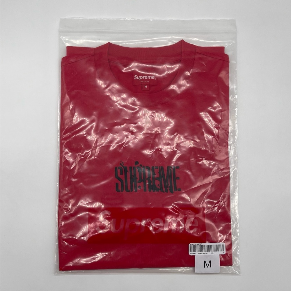 SUPREME Men's Splatter S/S T-Shirt (NWT) - Picture 4 of 4